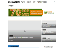 Tablet Screenshot of kukatko.cz